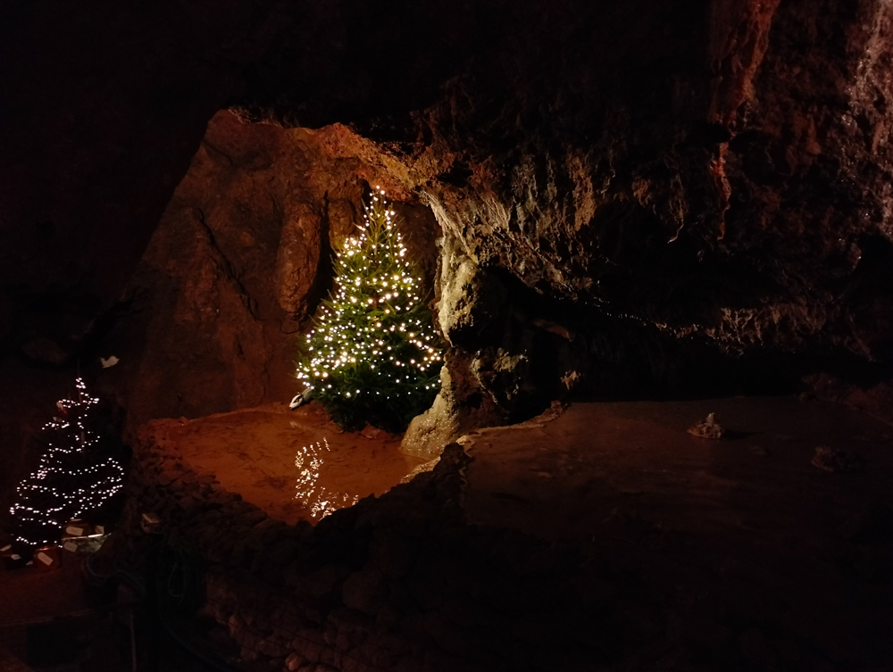 In the Christmas Cave
