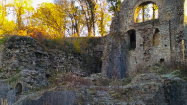 iron works mining limestone Clydach Gorge Wales