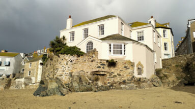 St. Ives Cornwall harbour beach